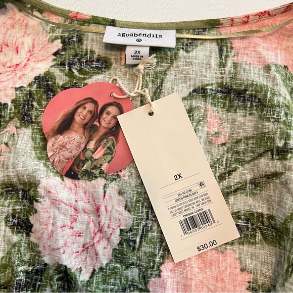 Agua Bendita x Target 2023 Designer Collection Tie Top - Picture 9 of 9
